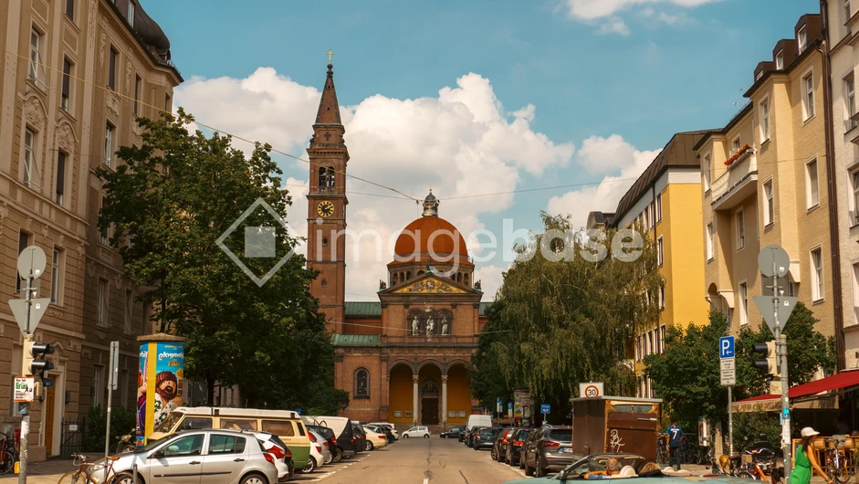 Charming Urban Scene