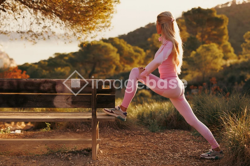Outdoor Stretching Exercise
