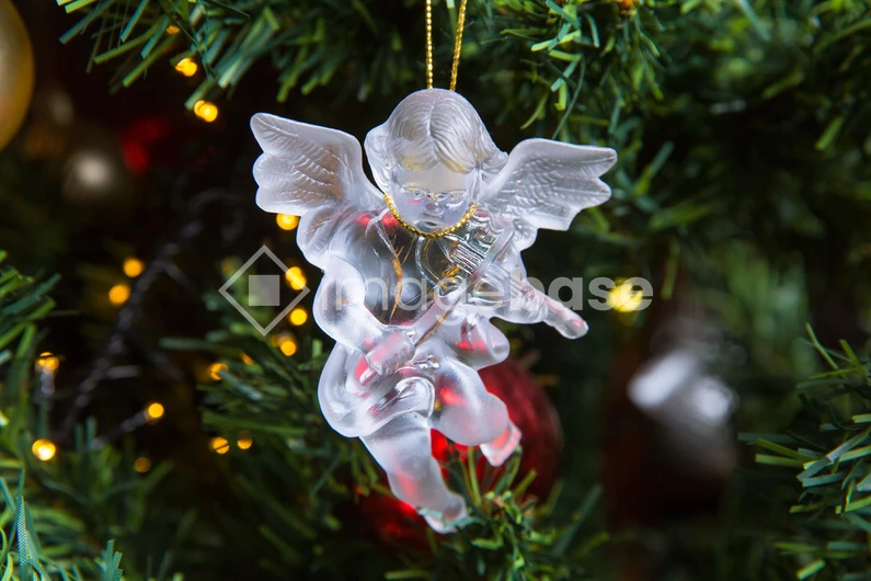 Glass Angel Ornament