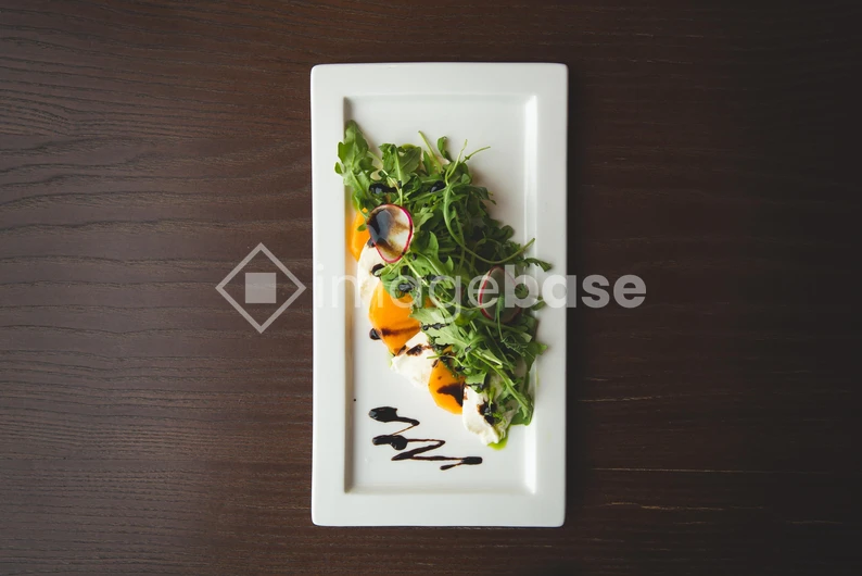 Elegant Salad Presentation