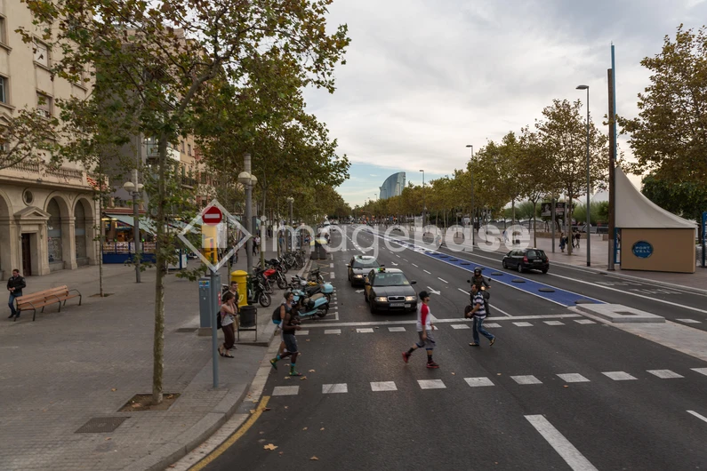 City Street Scene