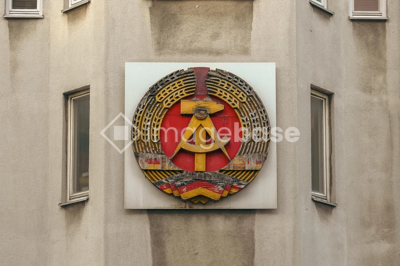 Historic Emblem on Building