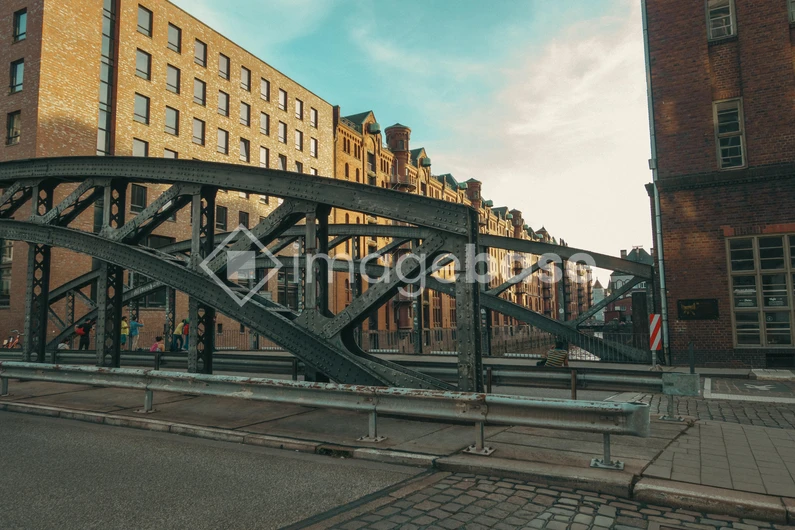 Historic Bridge Scene