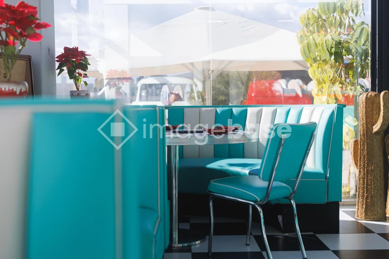Vintage Diner Interior