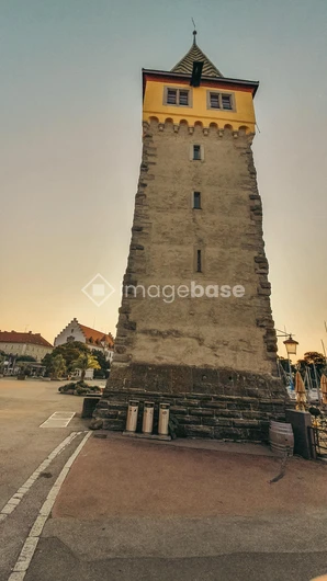 Historic Tower in Sunset
