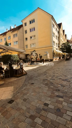 Sunny Cobblestone Street