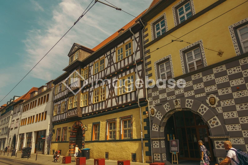 Charming Street with Historic Architecture