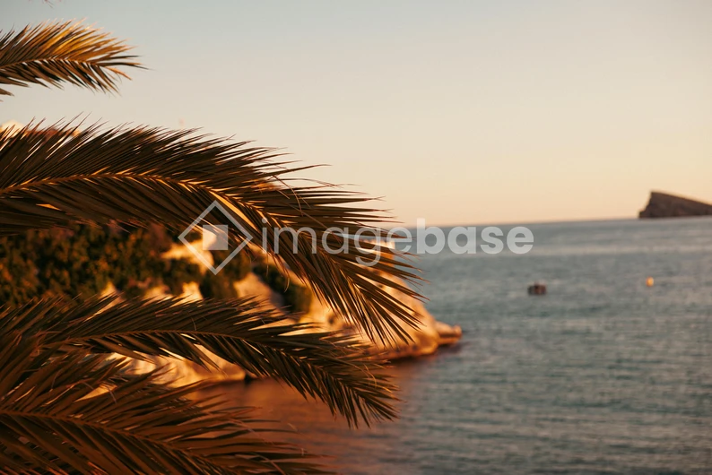 Serene Coastal Sunset