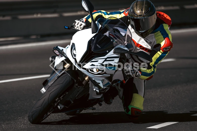 High-Speed Motorcycle Racer