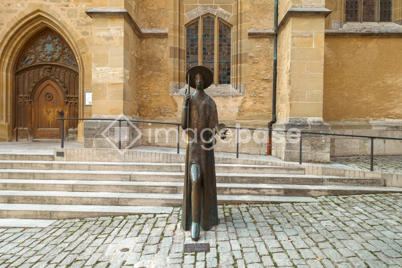 Statue at Historical Building
