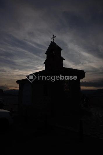 Church Silhouette at Dusk