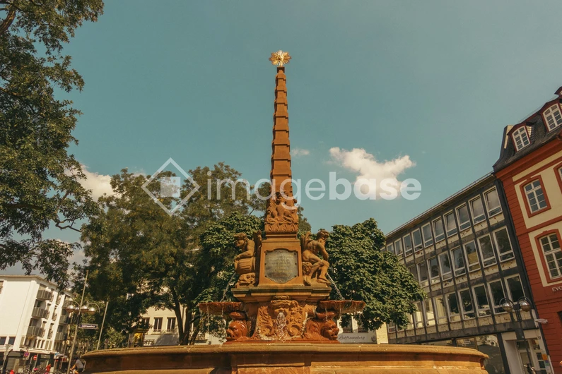 Historic Monument in Urban Setting