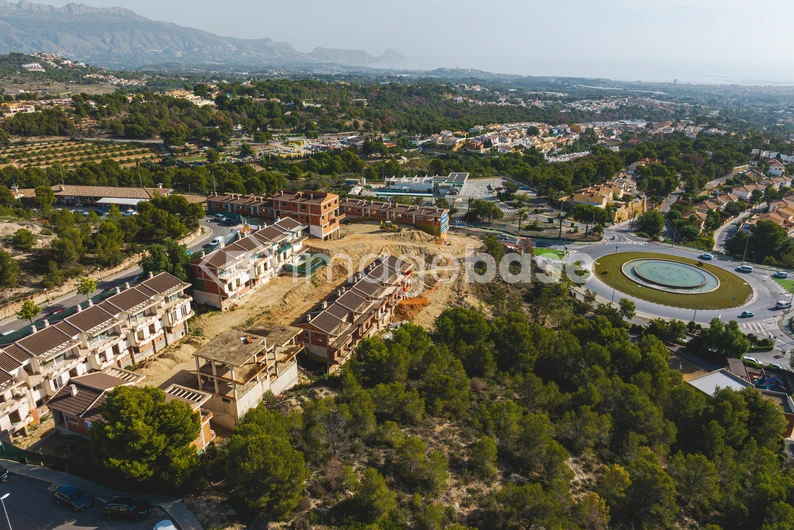 Aerial View of Residential Area