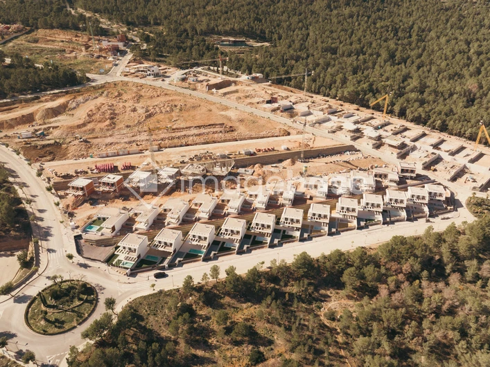 Construction Site Aerial View