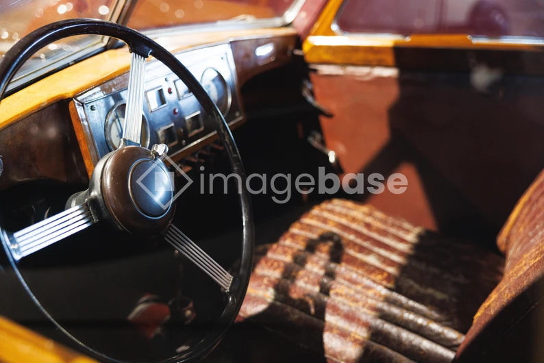 Vintage Car Interior
