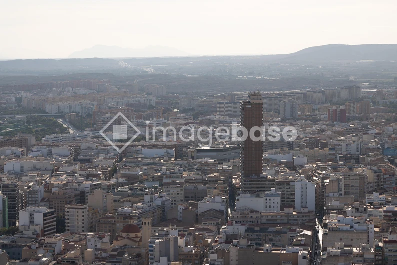 Cityscape Aerial View