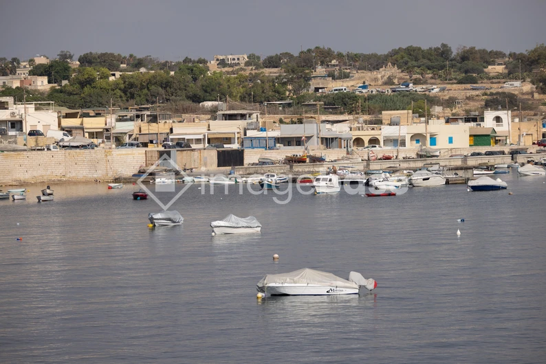 Peaceful Harbor Scene