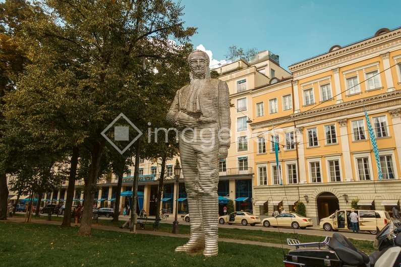 Modern City Sculpture