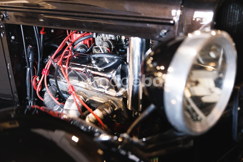 Vintage Car Engine