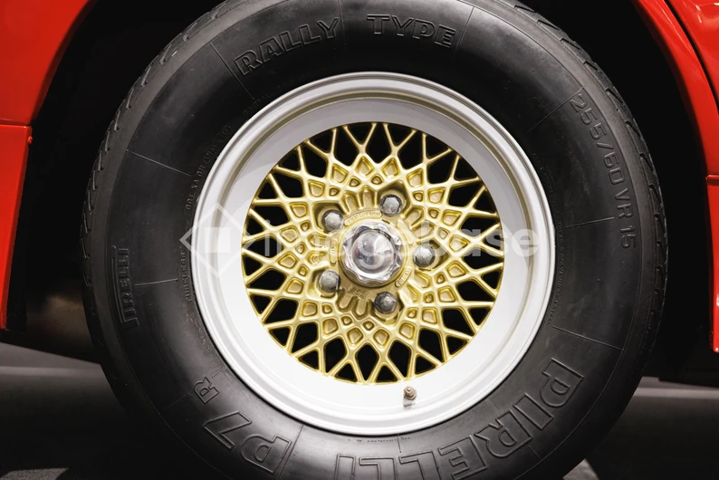 Intricate Car Wheel Design
