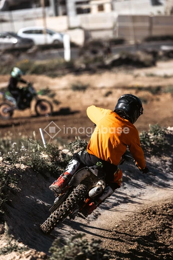 Racing Through Dirt Trails