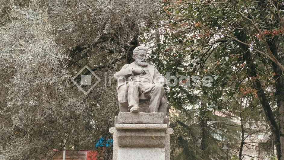 Statue in a Park