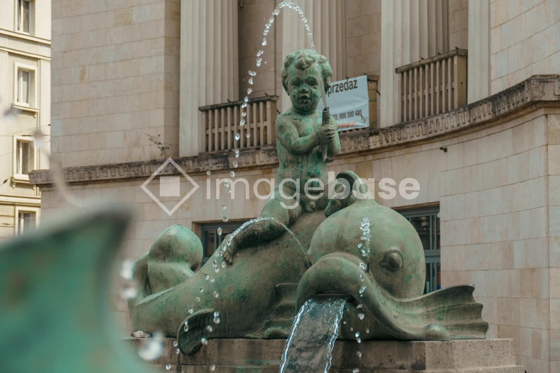 Historic Fountain Sculpture