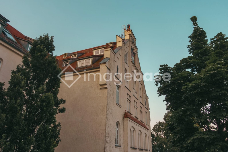 Charming Architecture at Sunset