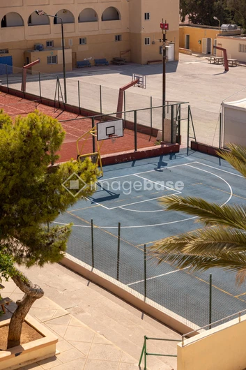 Outdoor Sports Court Landscape