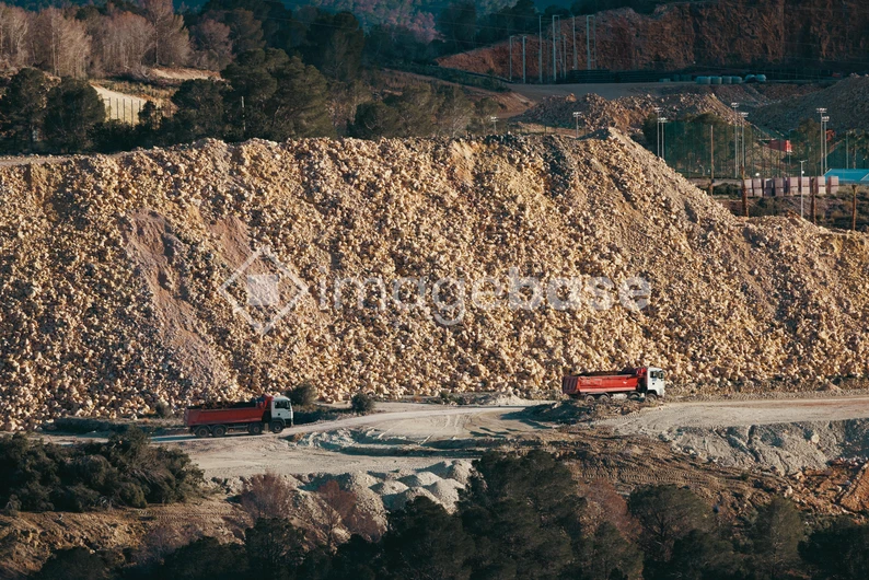 Industrial Quarry Landscape