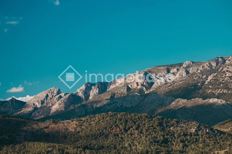 Scenic Mountain Range