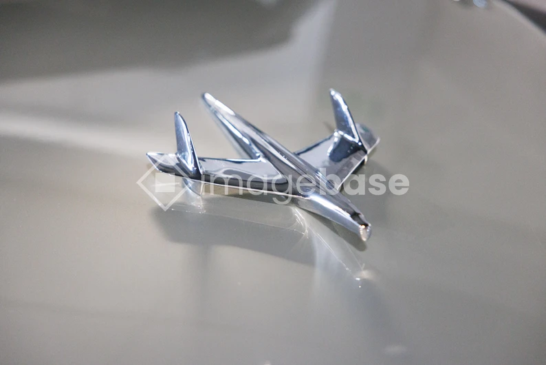 Chrome Airplane Ornament