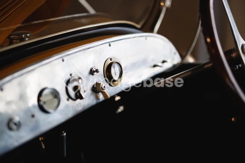 Vintage Car Dashboard
