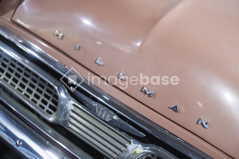 Vintage Hillman Car Front