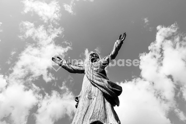 Statue Against the Sky
