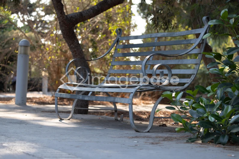 Serene Park Bench