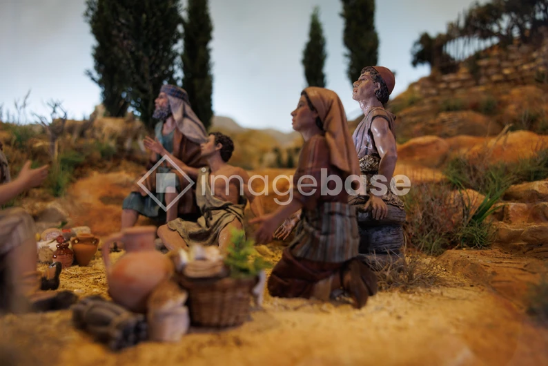 Historical Diorama Scene