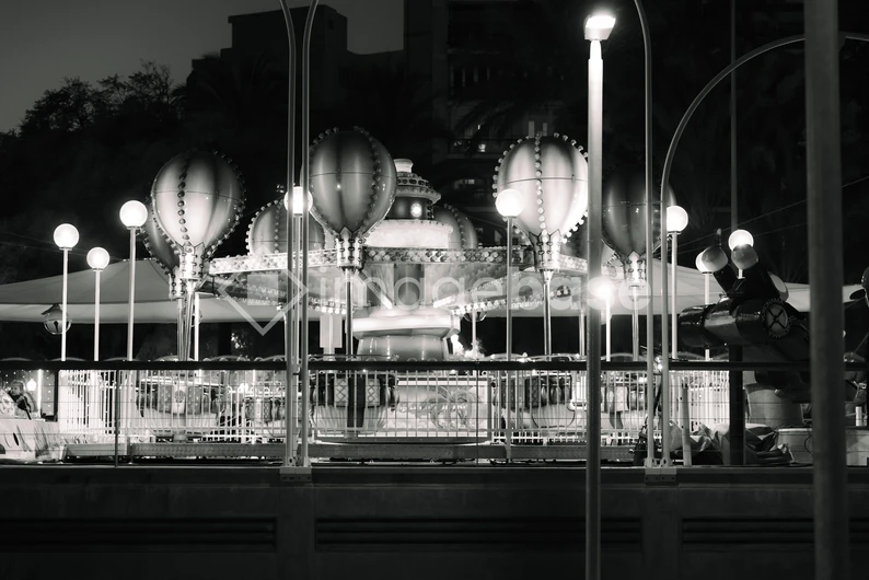 Nighttime Carousel