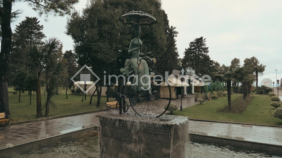 Artistic Park Fountain