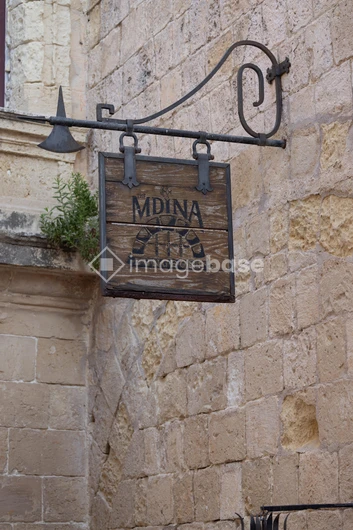 Historic Sign in Mdina