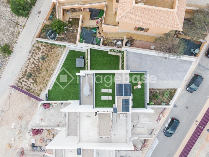 Modern Rooftop View