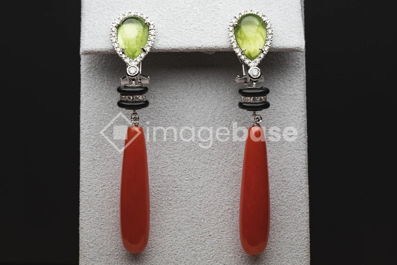 Elegant Gemstone Earrings