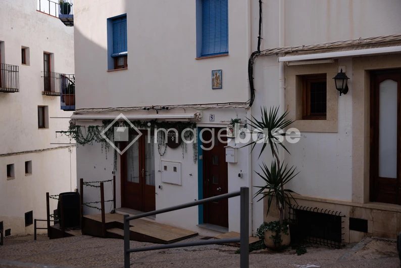 Quaint Mediterranean Alley
