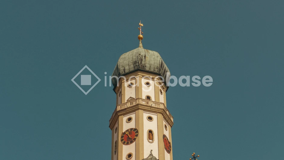 Historic Tower Against Blue Sky