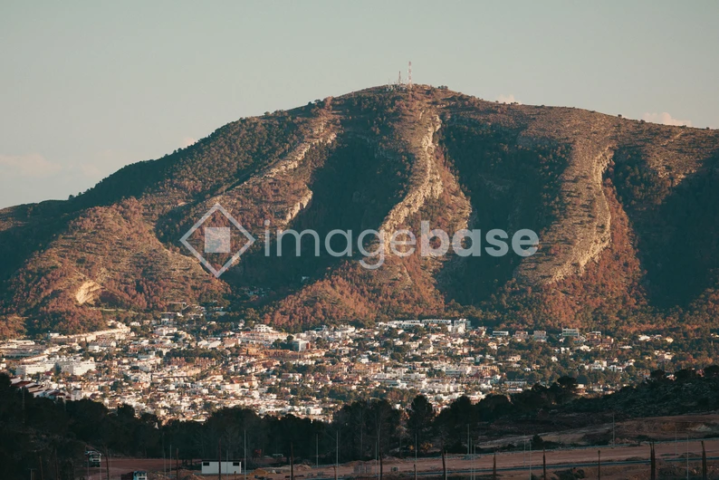 Mountain Cityscape