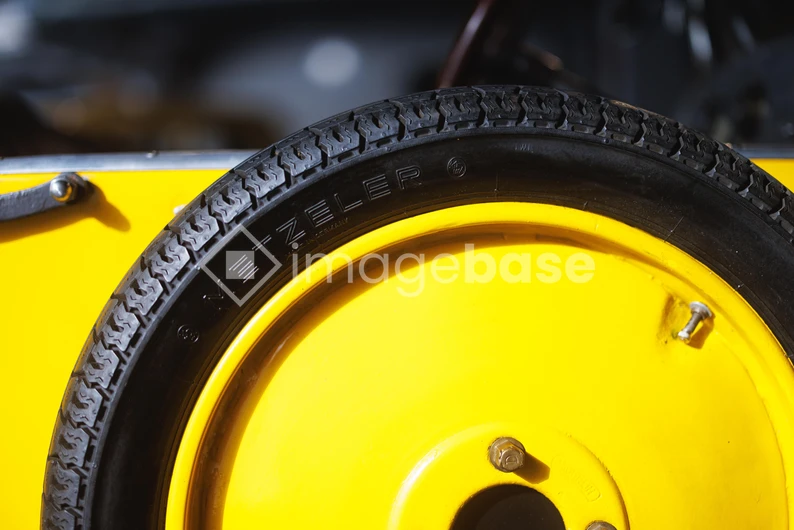 Close-up of a Vehicle Wheel