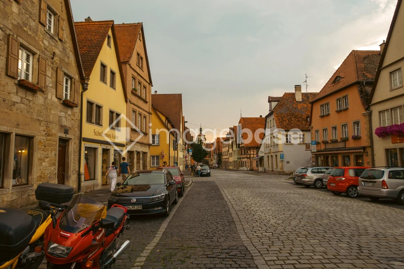 Charming European Street View