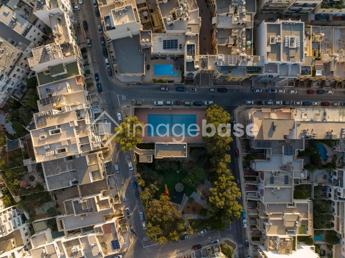 Aerial View of Cityscape