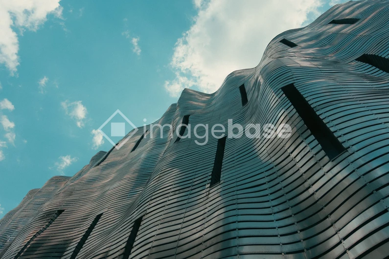 Abstract Architectural Waves