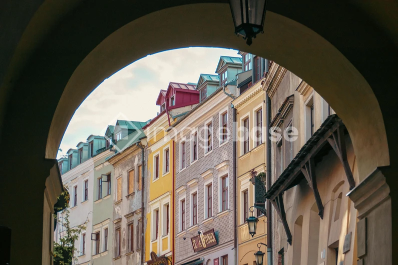 Colorful Architectural Archway